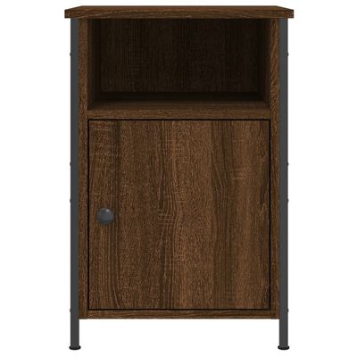 vidaXL Bedside Cabinets 2 pcs Brown Oak 40x42x60 cm Engineered Wood