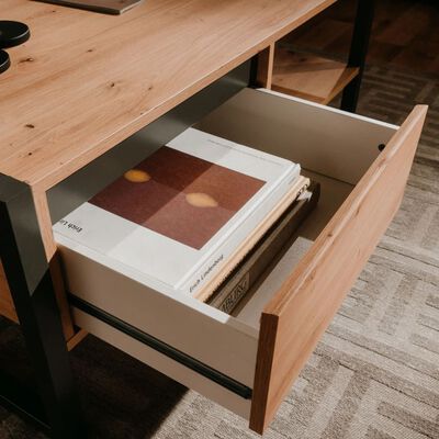 Finori Coffee Table Denver 55 Artisan Oak and Anthracite Grey