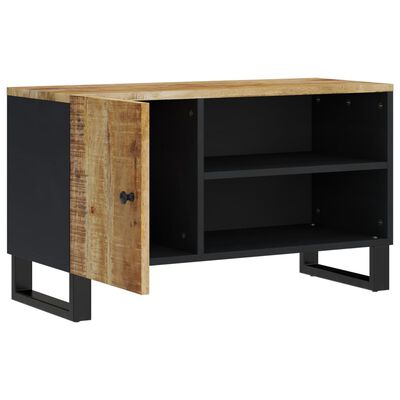 vidaXL TV Cabinet 80x33x46 cm Solid Wood Mango&Engineered Wood