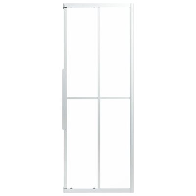 vidaXL Shower Cabin Frosted ESG 70x70x180 cm