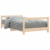 vidaXL Kids Bed Frame 80x160 cm Solid Wood Pine