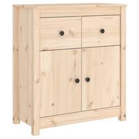 vidaXL Sideboard 70x35x80 cm Solid Wood Pine