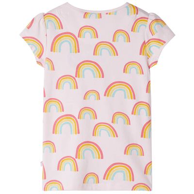 Kids' Pyjamas with Short Sleeves Soft Pink 104