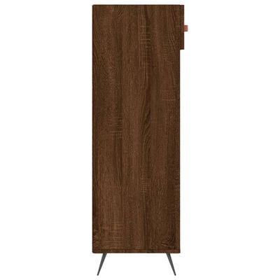 vidaXL Shoe Cabinet Brown Oak 60x35x105 cm Engineered Wood