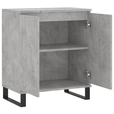 vidaXL Sideboard Concrete Grey 60x35x70 cm Engineered Wood