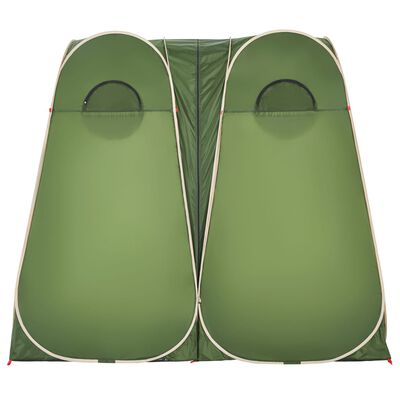 vidaXL Privacy Tent Green Pop-up Waterproof