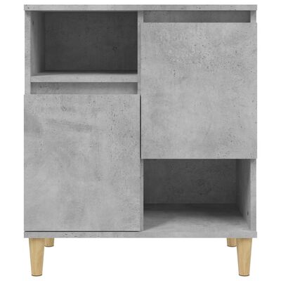 vidaXL Sideboard Concrete Grey 60x35x70 cm Engineered Wood