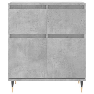 vidaXL Sideboard Concrete Grey 60x35x70 cm Engineered Wood