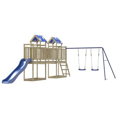 vidaXL Outdoor Playset Impregnated Wood Pine