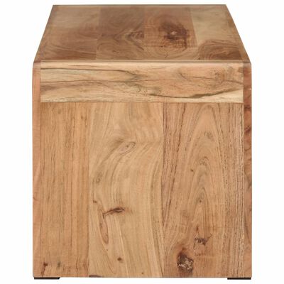 vidaXL TV Stand 110x33x33 cm Solid Wood Acacia