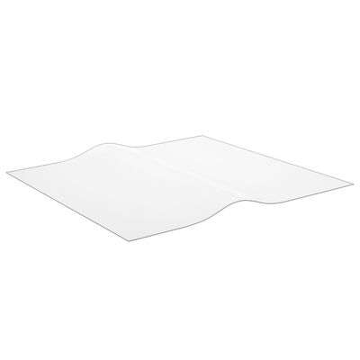 vidaXL Table Protector Matt 80x80 cm 2 mm PVC