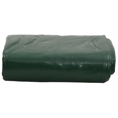 vidaXL Tarpaulin Green 5x6 m 650 g/m²