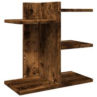 vidaXL Desk Organiser Smoked Oak 42x21.5x42 cm Engineered wood