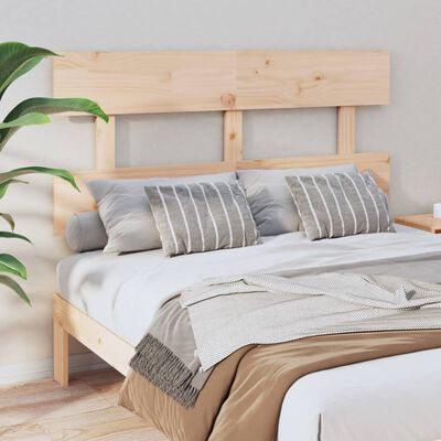 vidaXL Bed Headboard 164x3x81 cm Solid Wood Pine