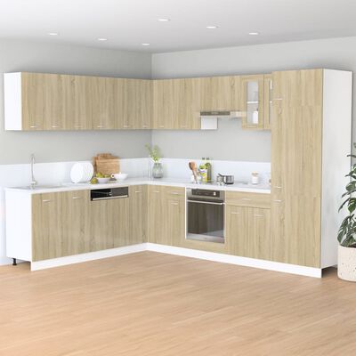 vidaXL Hanging Cabinet Sonoma Oak 60x31x40 cm Engineered Wood