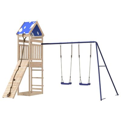 vidaXL Outdoor Playset Solid Wood Pine