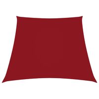 vidaXL Sunshade Sail Oxford Fabric Trapezium 2/4x3 m Red