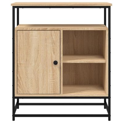 vidaXL Sideboard Sonoma Oak 69x35x80 cm Engineered Wood