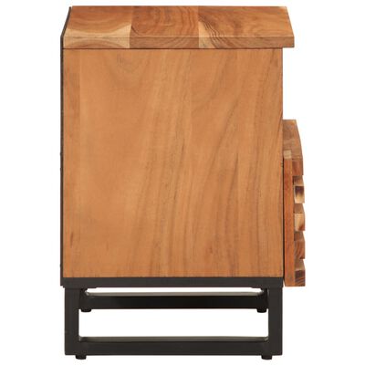 vidaXL Bedside Cabinet 40x33x46 cm Solid Wood Acacia