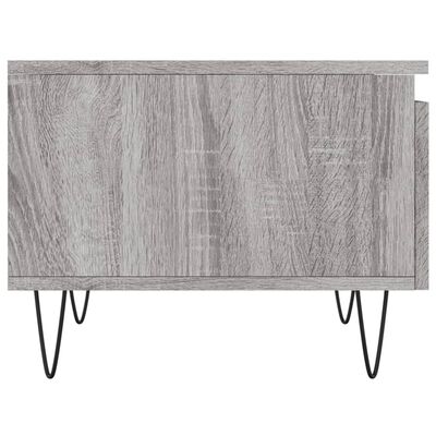 vidaXL Coffee Tables 2 pcs Grey Sonoma 50x46x35 cm Engineered Wood