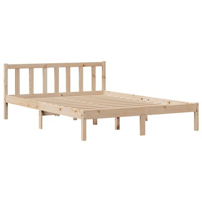 vidaXL Bed Frame without Mattress 160x200 cm Solid Wood Pine