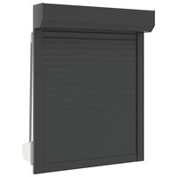 vidaXL Roller Shutter Aluminium 80x100 cm Anthracite