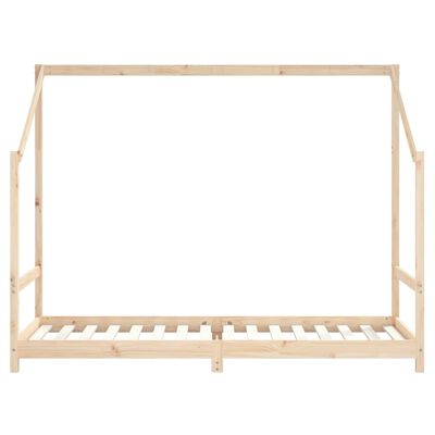 vidaXL Kids Bed Frame 90x200 cm Solid Wood Pine