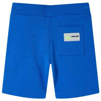 Kids' Shorts with Drawstring Blue 116