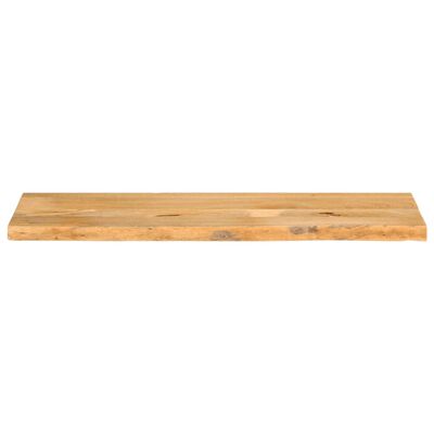 vidaXL Table Top Live Edge 110x30x2.5 cm Solid Wood Mango