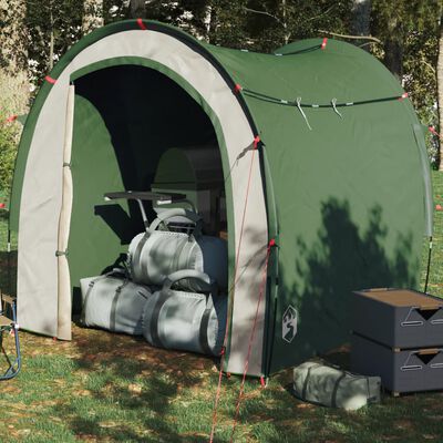 vidaXL Storage Tent Green Waterproof