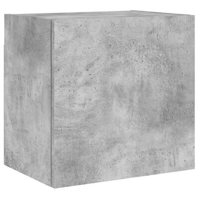 vidaXL TV Wall Cabinet Concrete Grey 40.5x30x40 cm Engineered Wood