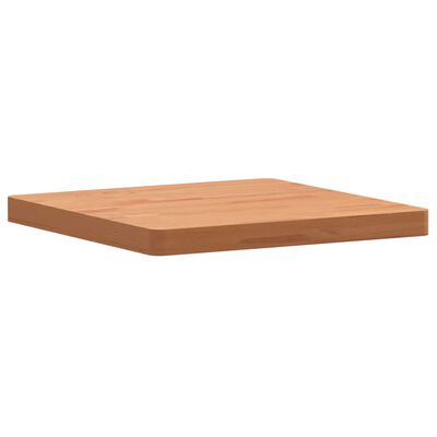 vidaXL Table Top 50x50x4 cm Square Solid Wood Beech