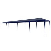 vidaXL Party Tent 3x12 m PE Blue