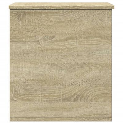 vidaXL Storage Box Sonoma Oak 40x42x46 cm Engineered Wood