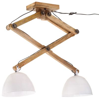 vidaXL Ceiling Lamp 25 W White 29x18x85 cm E27