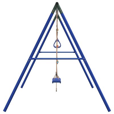 vidaXL Outdoor Swing Set with Swing, Trapeze, Ladder