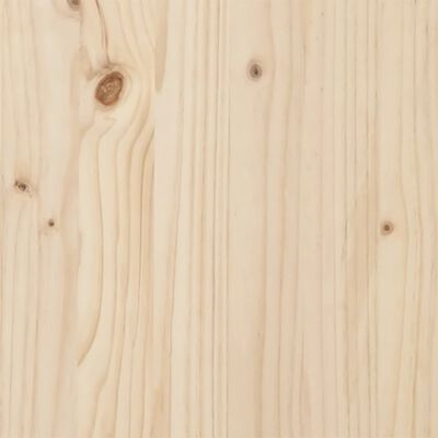 vidaXL Bed Frame 180x200 cm Super King Size Solid Wood Pine