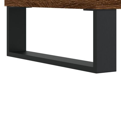 vidaXL Coffee Table Brown Oak 90x44.5x45 cm Engineered Wood