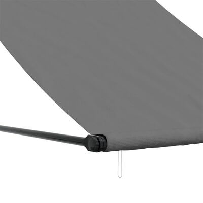 vidaXL Retractable Awning Cream 350x150 cm Fabric and Steel