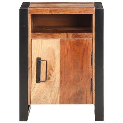 vidaXL Bedside Cabinet 40x35x55cm Solid Acacia Wood