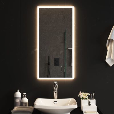 vidaXL LED Bathroom Mirror 40x80 cm