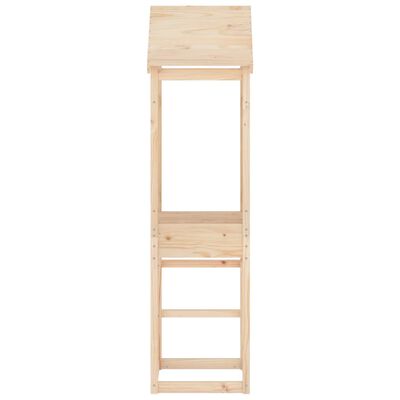 vidaXL Play Tower 52.5x46.5x206.5 cm Solid Wood Pine