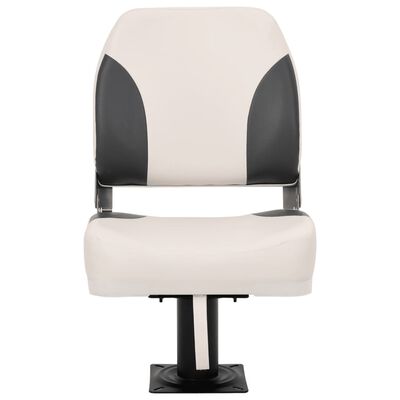 vidaXL Boat Seat with Pedestal 360° Rotatable