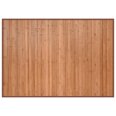 vidaXL Rug Rectangular Natural70x100 cm Bamboo