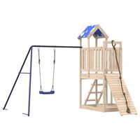 vidaXL Outdoor Playset Solid Wood Pine