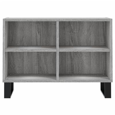 vidaXL TV Cabinet Grey Sonoma 69.5x30x50 cm Engineered Wood