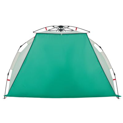 vidaXL Beach Tent 2-Person Sea Green Quick Release Waterproof