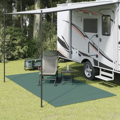 vidaXL Camping Floor Mat Green 4x2 m