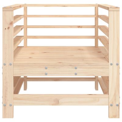 vidaXL Garden Chairs 2 pcs Solid Wood Pine