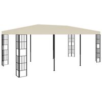 vidaXL Gazebo 3x6 m Cream